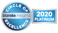 Bizrate Insights 2020 Circle of Excellence Platinum Award